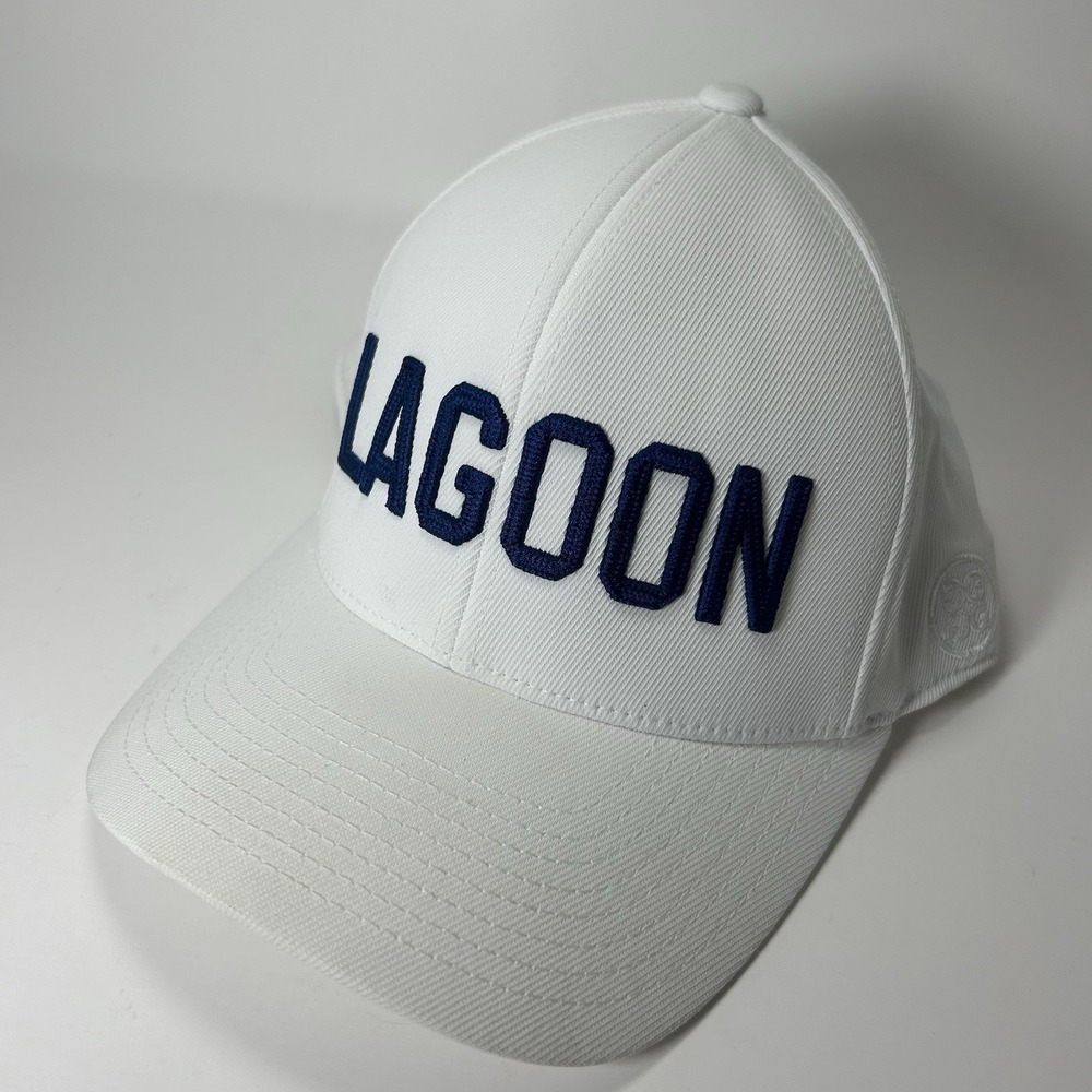 G/FORE Lagoon Golf Hat Snapback White Blue Ponte Vedra Inn Club Style